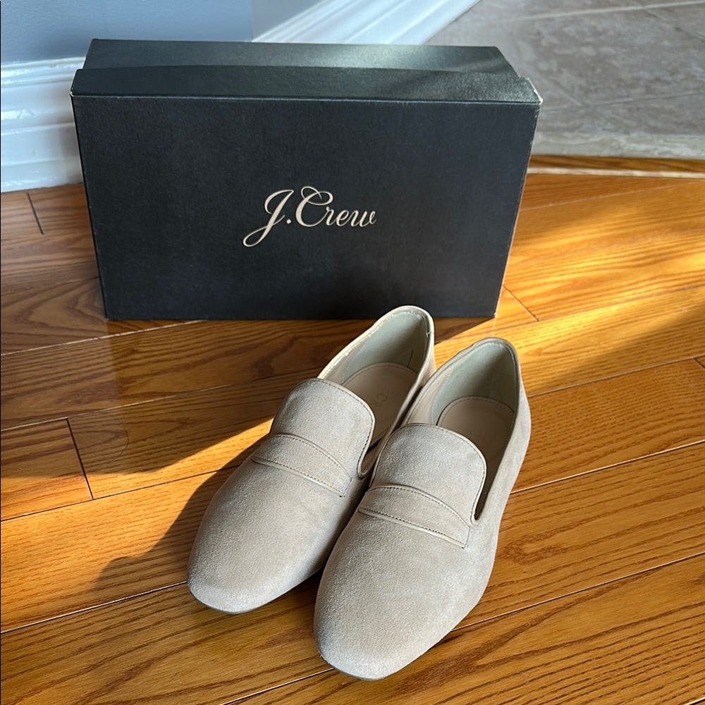 J. Crew women Beige Slip-On Loafers